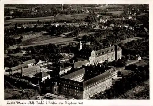 Ak Bühl in Baden Schwarzwald, Fliegeraufnahme, Kloster Maria-Hilf