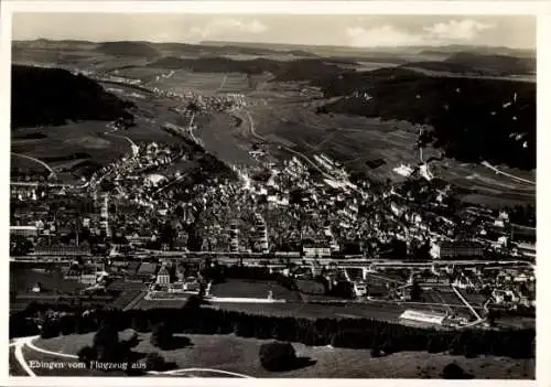 Ak Ebingen Albstadt in Württemberg, Fliegeraufnahme