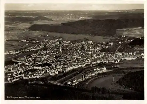 Ak Tuttlingen an der Donau Württemberg, Fliegeraufnahme