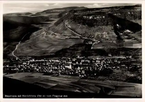 Ak Deggingen in Württemberg, Fliegeraufnahme, Nordalberg