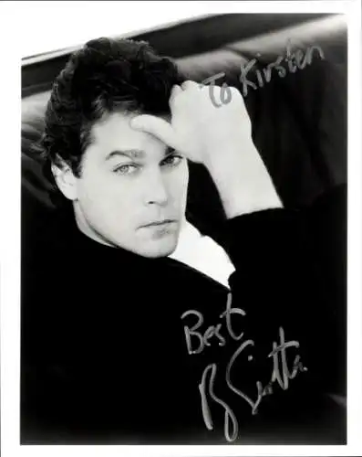 Ak Schauspieler Ray Liotta, Autogramm