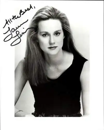 Foto Schauspielerin Laura Linney, Autogramm