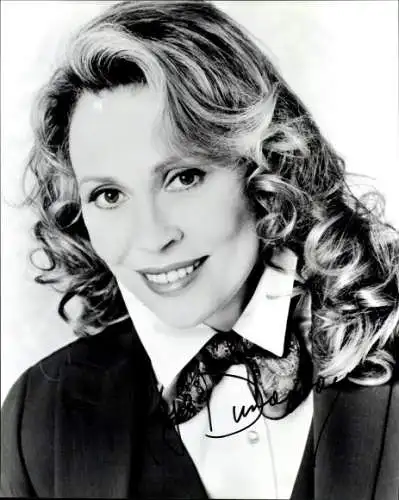 Foto Schauspielerin Faye Dunaway, Autogramm