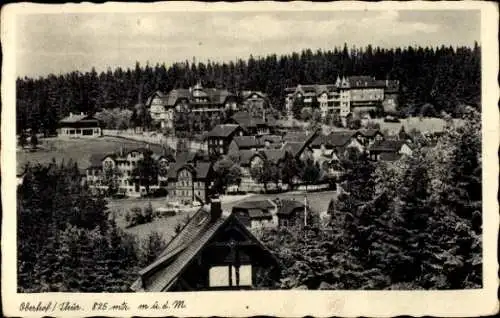 Ak Oberhof im Thüringer Wald, Gesamtansicht