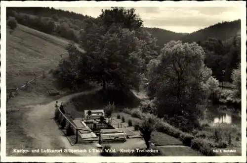 Ak Stützerbach Ilmenau Thüringer Wald, Kneipp-Tretbecken