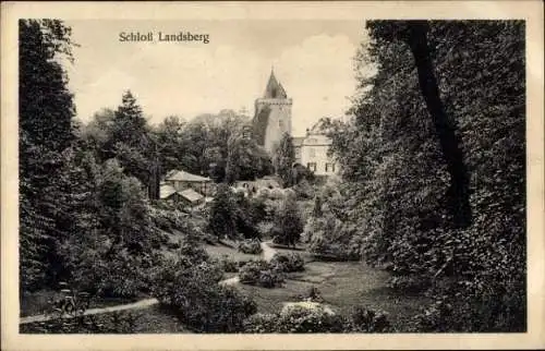 Ak Ratingen Nordrhein Westfalen, Schloss Landsberg