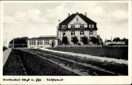 Ak Wyk auf Föhr, Blick auf das Hotel Schloß am Meer