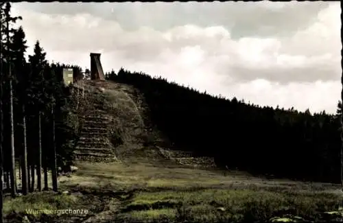 Ak Braunlage im Oberharz, Wurmberg, Wurmbergschanze