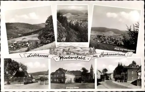 Ak Niedersfeld Winterberg im Sauerland, Panorama, Ortsansichten, Gasthof