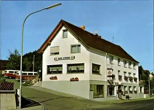 Ak Hesborn Hallenberg im Sauerland, Cafe Gaststätte Onkel Jupp