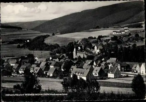 Ak Wiemeringhausen Olsberg im Sauerland, Panorama