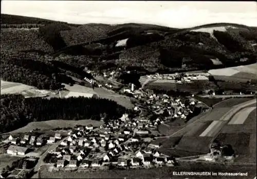 Ak Elleringhausen Olsberg im Sauerland, Panorama