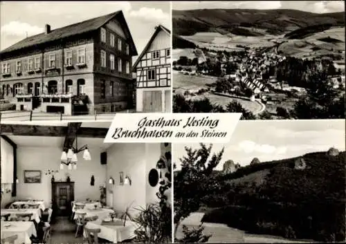 Ak Bruchhausen an den Steinen Olsberg im Hochsauerlandkreis, Stadtansichten