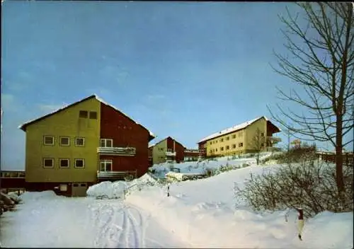 Ak Schulenberg Clausthal Zellerfeld im Oberharz, Volkswagenwerk AG Erholungsheim, Winter