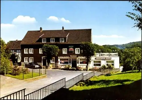 Ak Dhünn Wermelskirchen im Bergischen Land, Hotel Restaurant Zu den drei Linden