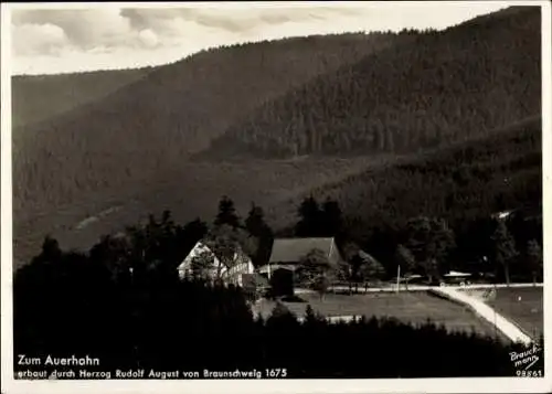 Ak Clausthal Zellerfeld Oberharz, Berggasthaus zum Auerhahn