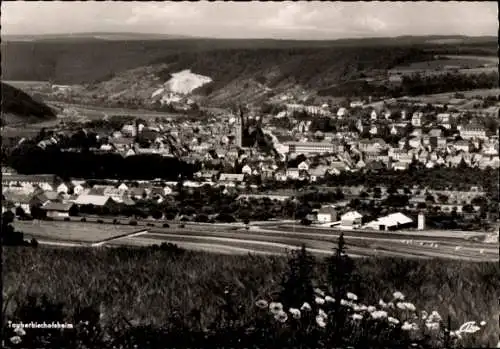 Ak Tauberbischofsheim in Baden, Panorama