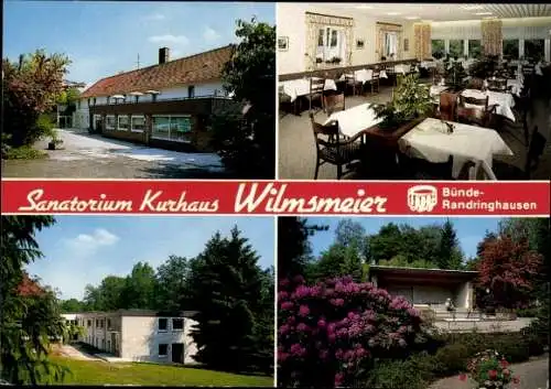 Ak Randringhausen Bünde in Ostwestfalen, Sanatorium Kurhaus Wilmsmeier