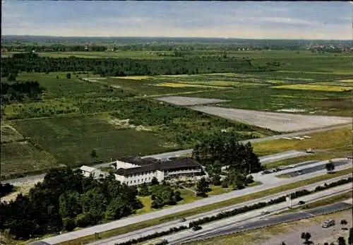 Ak Garbsen in Niedersachsen, Autobahn-Hotel und Rasthaus Hannover Garbsen