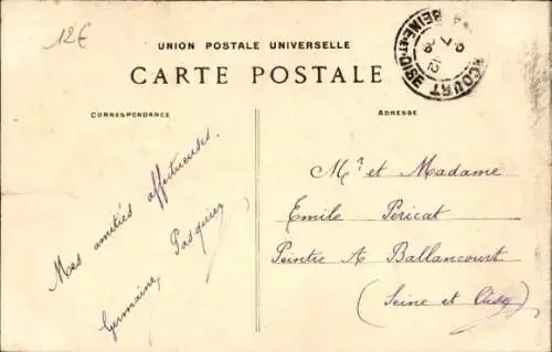 Ak Montigny sur Loing Seine et Marne, Chateau des Brosses