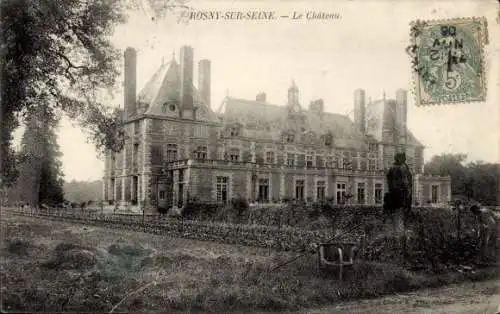 Ak Rosny sur Seine Yvelines, Schloss