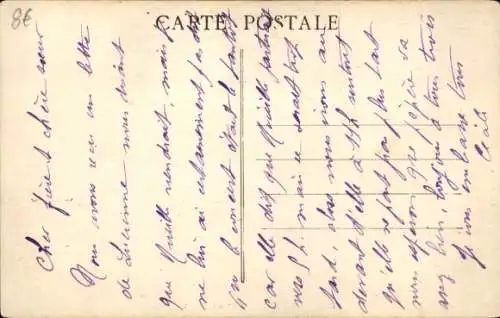 Ak Andeville Oise, Schloss Guerault