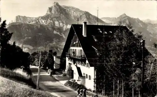 Ak Combloux Haute Savoie, Chalet des Etudiants, les Aiguilles de Warens