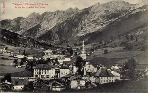 Ak Thônes Haute Savoie, Route des Aravis, la Clusaz