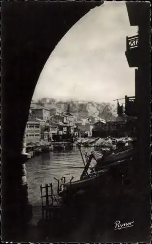 Ak Marseille Bouches du Rhône, Vallon des Auffes