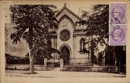 Ak Sainte Foy la Grande Gironde, evangelische Kapelle