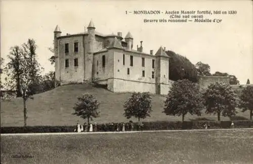 Ak Monbadon Puisseguin Gironde, Altes Herrenhaus