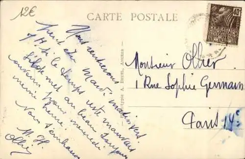 Ak Saint Michel en Greve Cotes d'Armor, Un joli coin de la Plage