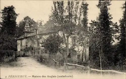 Ak Périgueux Nouvelle-Aquitaine Dordogne, Maison des Anglais, maladrerie