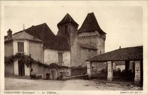 Ak Varaignes Dordogne, Chateau