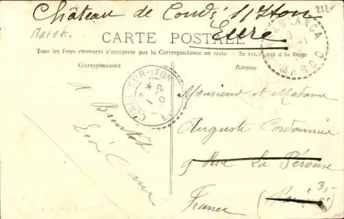 Ak Marokko, Bar Rechid, Küchen der Senegalesen, Marokko-Feldzug 1907