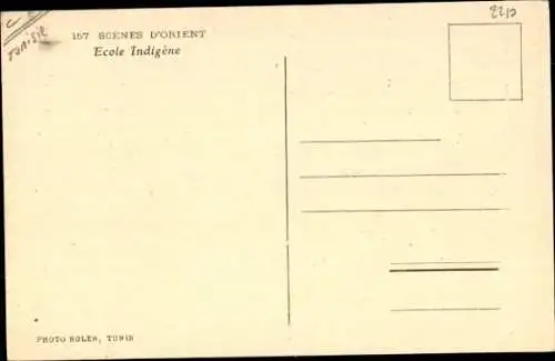Ak Maghreb, Araber, Kinder in der Schule