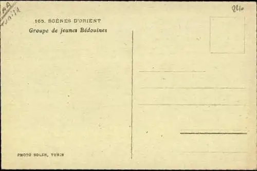 Ak Maghreb, Gruppe junger Beduinen