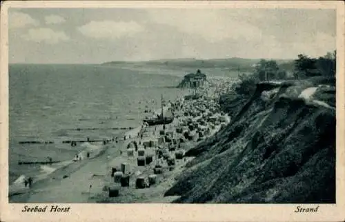 Ak Niechorze Ostseebad Horst Pommern, Strand