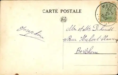 Ak Waterloo Wallonisch-Brabant, Direktor der Villa du Médecin