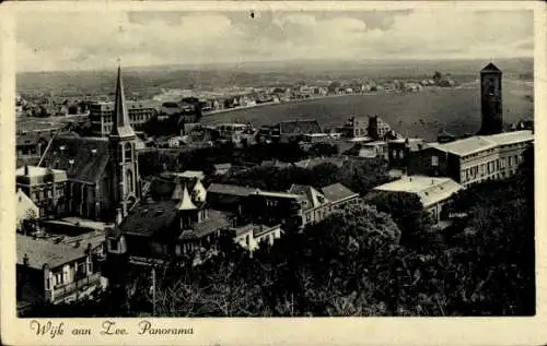 Ak Wijk aan Zee Beverwijk Nordholland Niederlande, Panorama