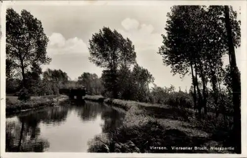 Ak Viersen in Nordrhein Westfalen, Viersener Bruch, Nierspartie