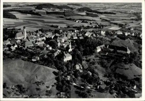 Ak Bad Griesbach im Rottal Niederbayern, Fliegeraufnahme