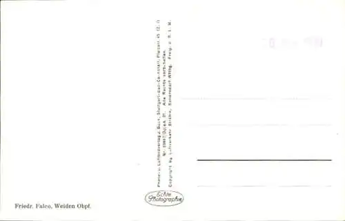 Ak Weiden in der Oberpfalz, Fliegeraufnahme