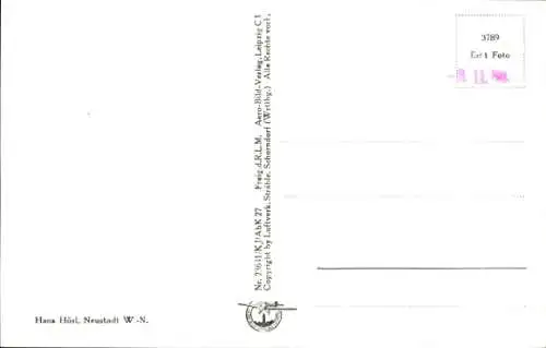 Ak Neustadt an der Waldnaab, Fliegeraufnahme