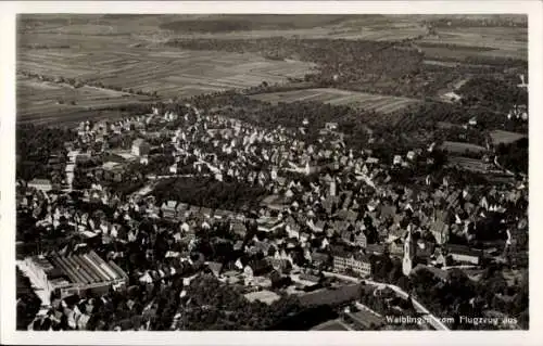 Ak Winnenden in Württemberg, Fliegeraufnahme