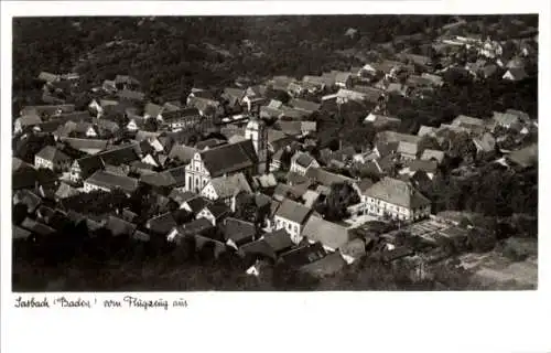 Ak Sasbach am Kaiserstuhl, Fliegeraufnahme