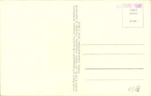 Ak Binau am Neckar, Fliegeraufnahme