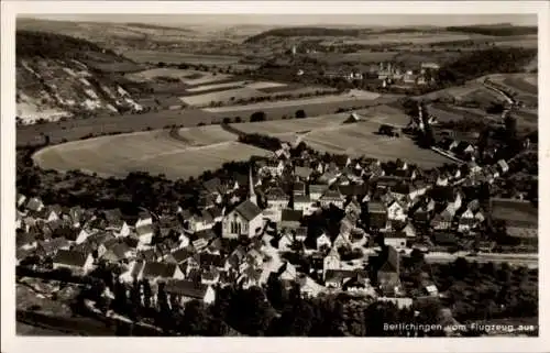 Ak Berlichingen Schöntal in Württemberg, Fliegeraufnahme