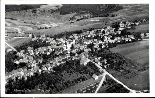 Ak Mehrstetten Schwäbische Alb Württemberg, Fliegeraufnahme