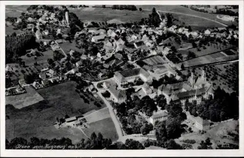 Ak Irsee im Ostallgäu, Luftbild